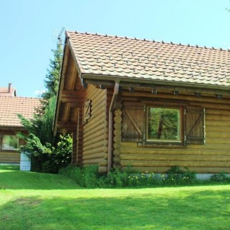 L'OURS NOIR Chalet en rondins La Bresse Buitenkant foto