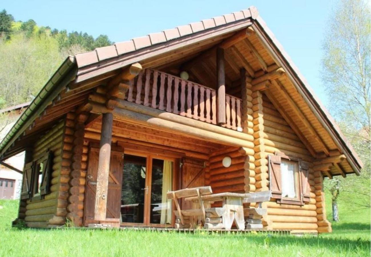 L'OURS NOIR Chalet en rondins La Bresse Buitenkant foto