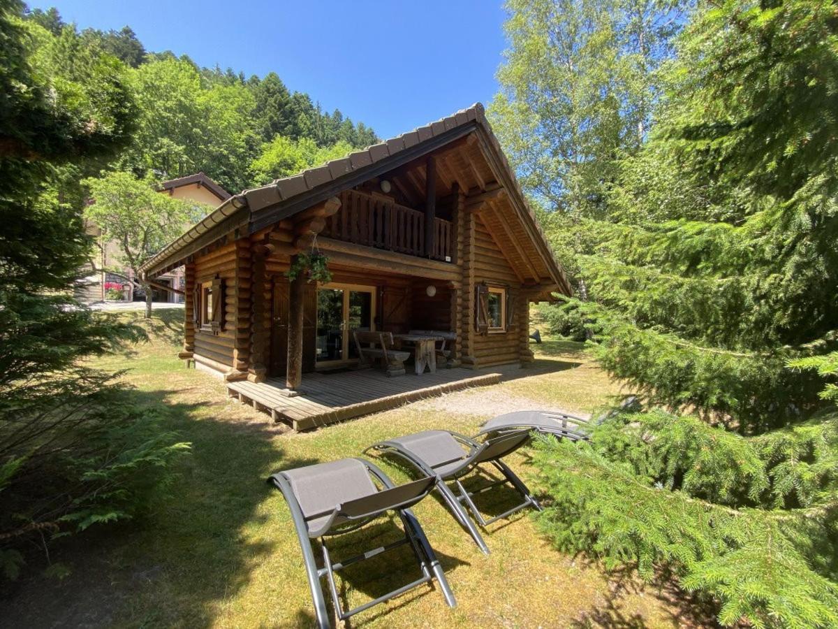 L'OURS NOIR Chalet en rondins La Bresse Buitenkant foto