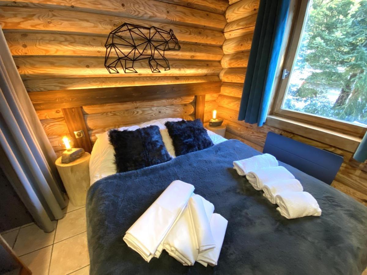 L'OURS NOIR Chalet en rondins La Bresse Buitenkant foto