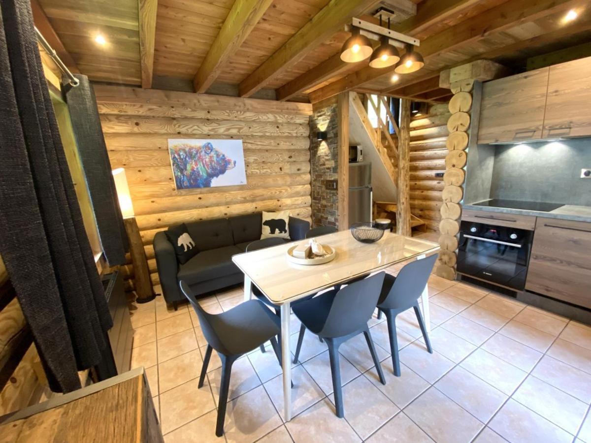 L'OURS NOIR Chalet en rondins La Bresse Buitenkant foto