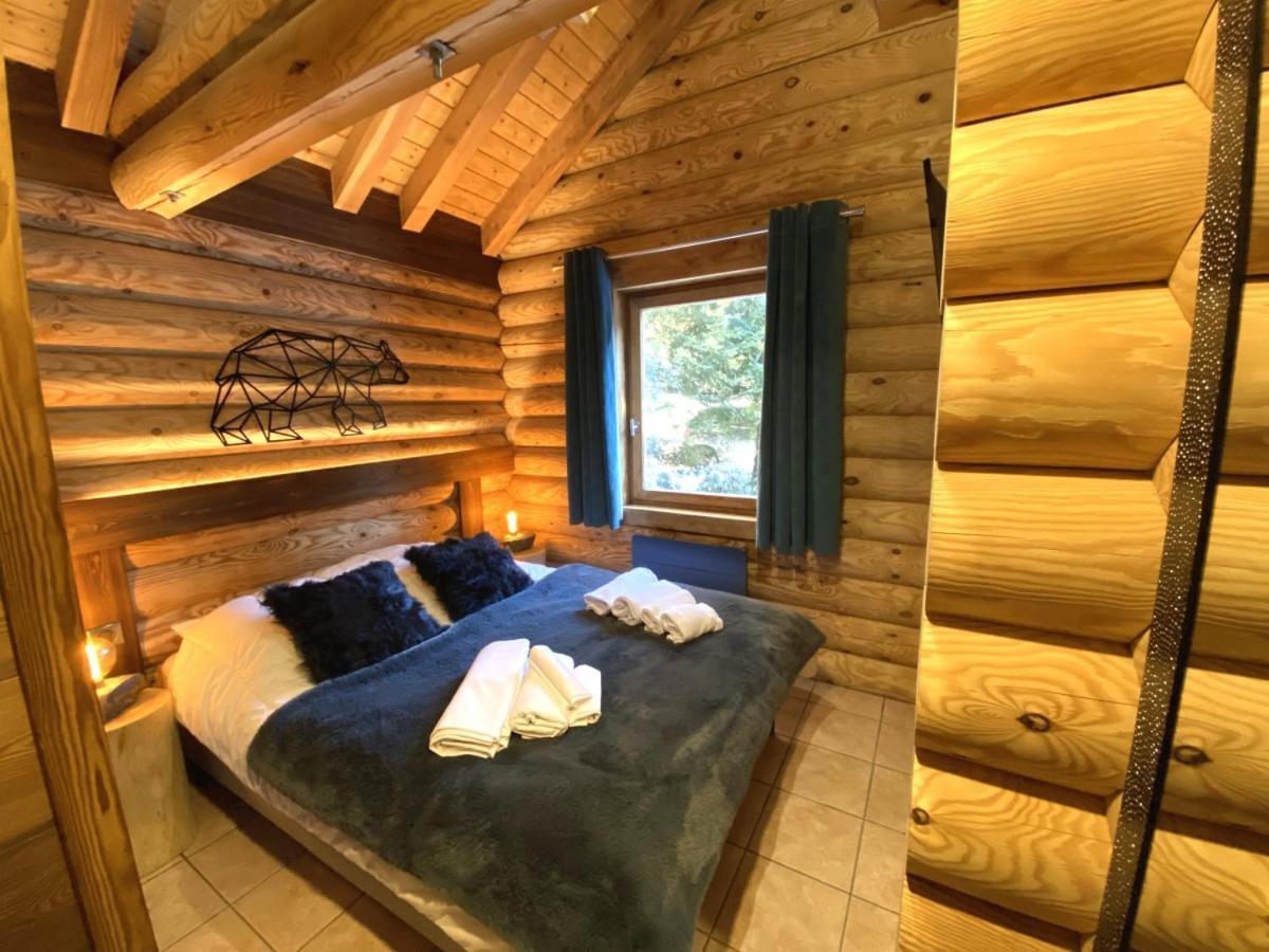 L'OURS NOIR Chalet en rondins La Bresse Buitenkant foto